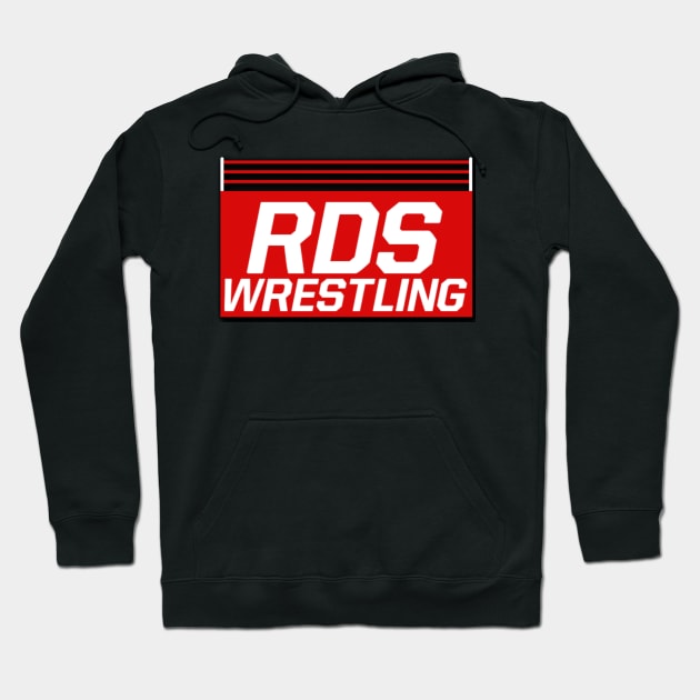 RDS Wrestling - Red Logo Shirt Hoodie by RDSWrestling